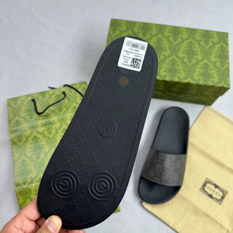 Gucci Men's Replica Black Slides Sale UK