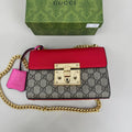 Gucci  Leather crossbody Paddle Lock Small Chain Shoulder rep Bag Sale UK