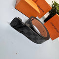 Louis Vuitton Men's Women's Leather LV Canvas Belt Sale UK