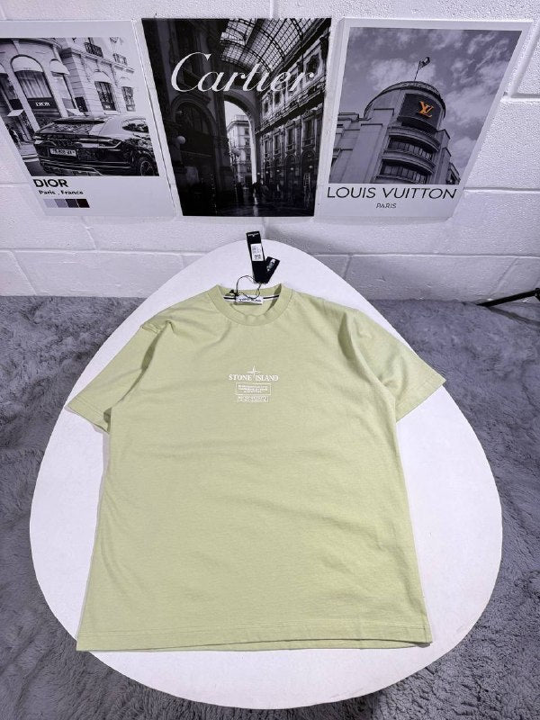 Stone Island Men's Luxury Compass Logo T-Shirt AAA Quality Reps UK