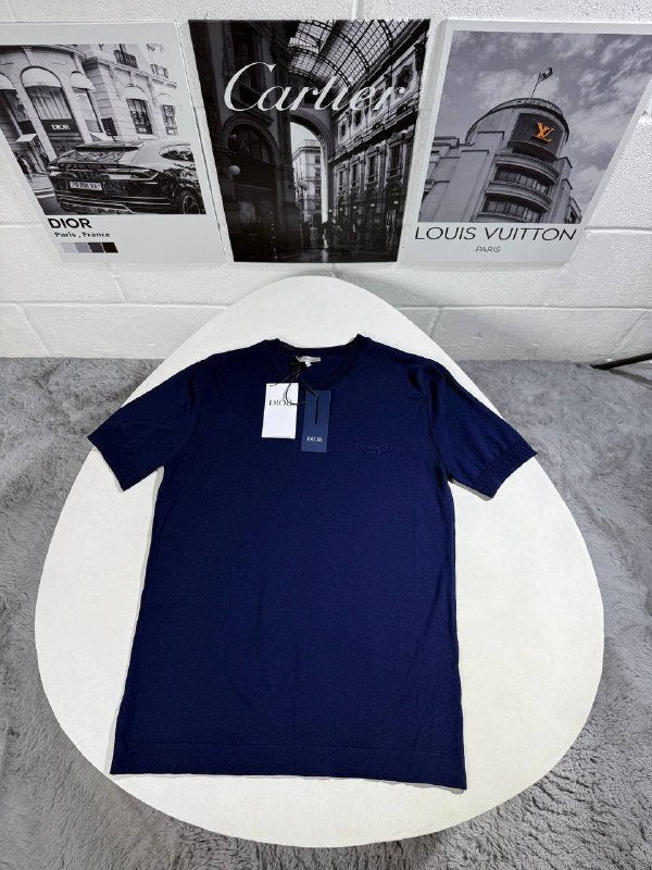 Dior Men's Luxury Knit Crewneck T-Shirt AAA Quality Reps UK