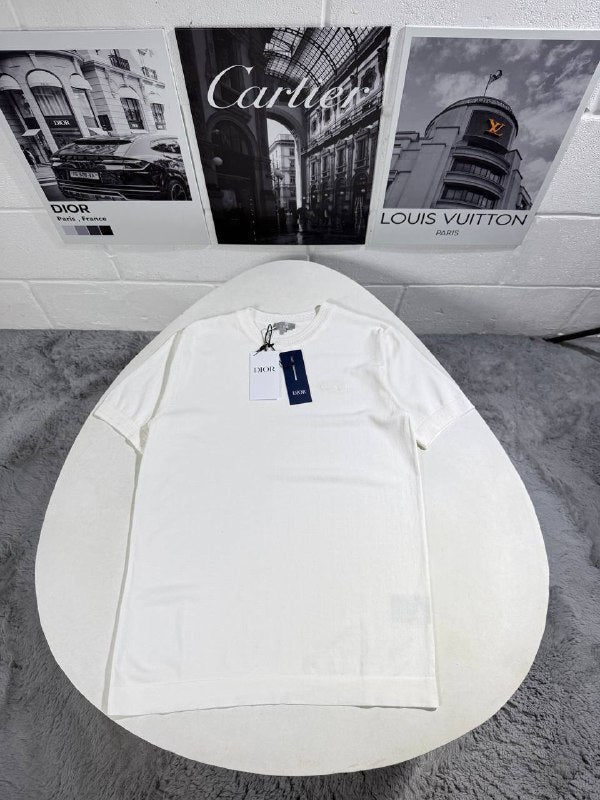 Dior Men's Luxury Knit Crewneck T-Shirt AAA Quality Reps UK