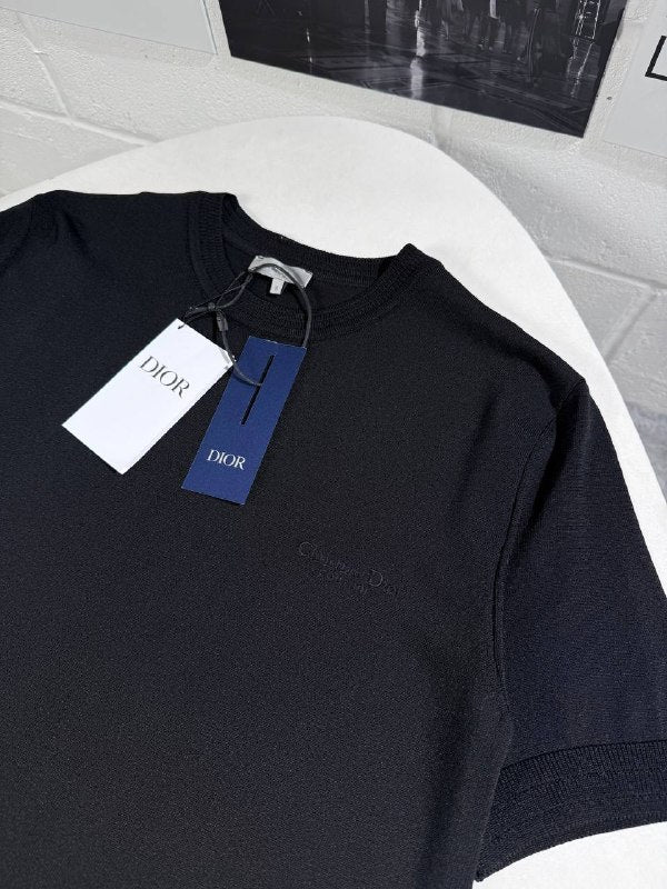 Dior Men's Luxury Knit Crewneck T-Shirt AAA Quality Reps UK