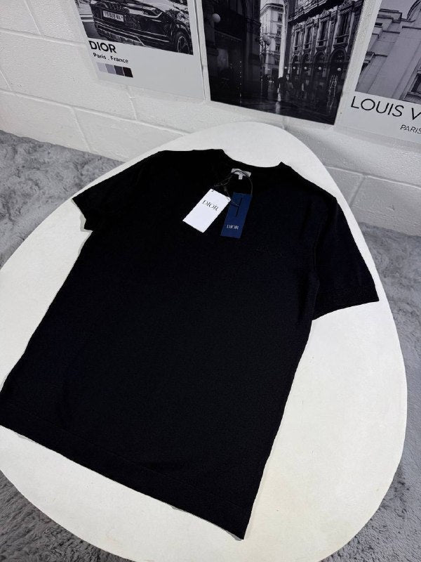 Dior Men's Luxury Knit Crewneck T-Shirt AAA Quality Reps UK
