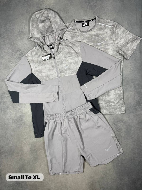 Nike Men's Dri-FIT Blue Camo 3-Piece Tracksuit Set AAA Quality Reps UK
