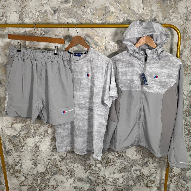 Berghaus Men's Camo Graphic 3-Piece Tracksuit and Activewear Set AAA Quality Reps UK