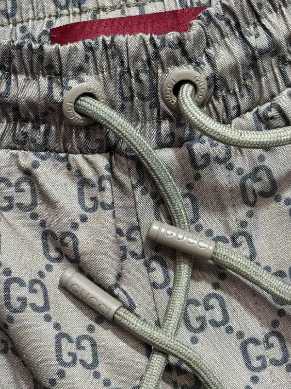 Gucci Men's GG Monogram Pocket Tee and Shorts Set AAA Quality Reps UK