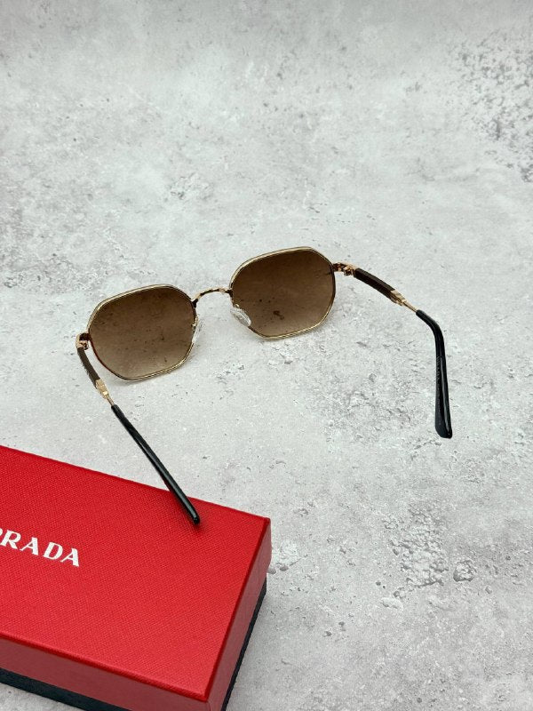 Prada Hexagonal Metal Sunglasses Set AAA Quality Reps UK