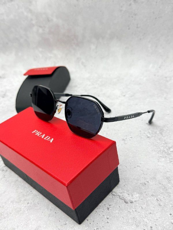 Prada Hexagonal Metal Sunglasses Set AAA Quality Reps UK