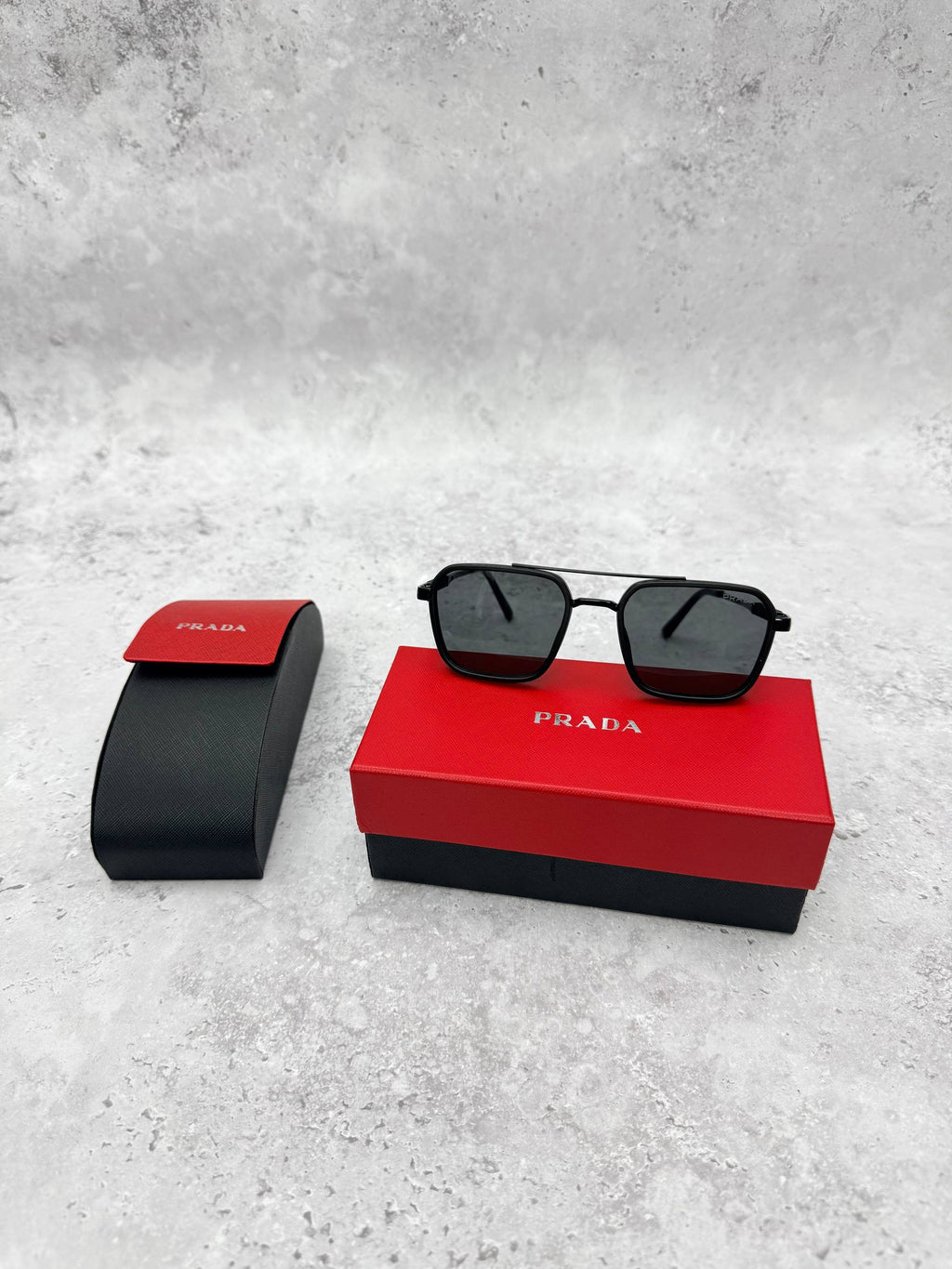 Prada Linea Rossa Men's Matte Square Sunglasses AAA Quality Reps UK