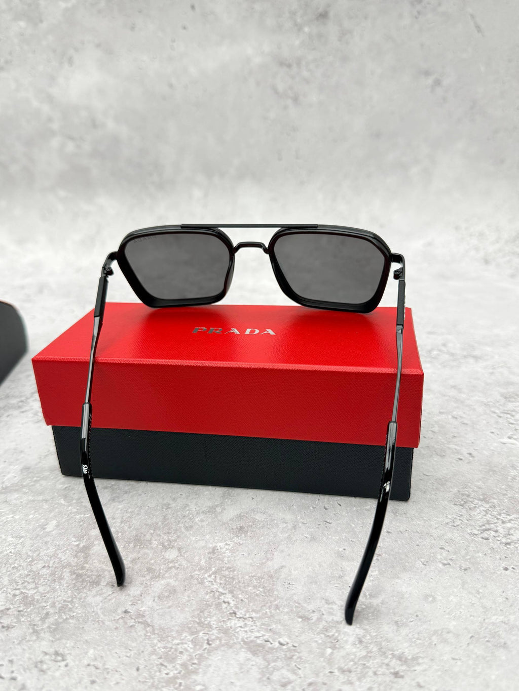 Prada Linea Rossa Men's Matte Square Sunglasses AAA Quality Reps UK