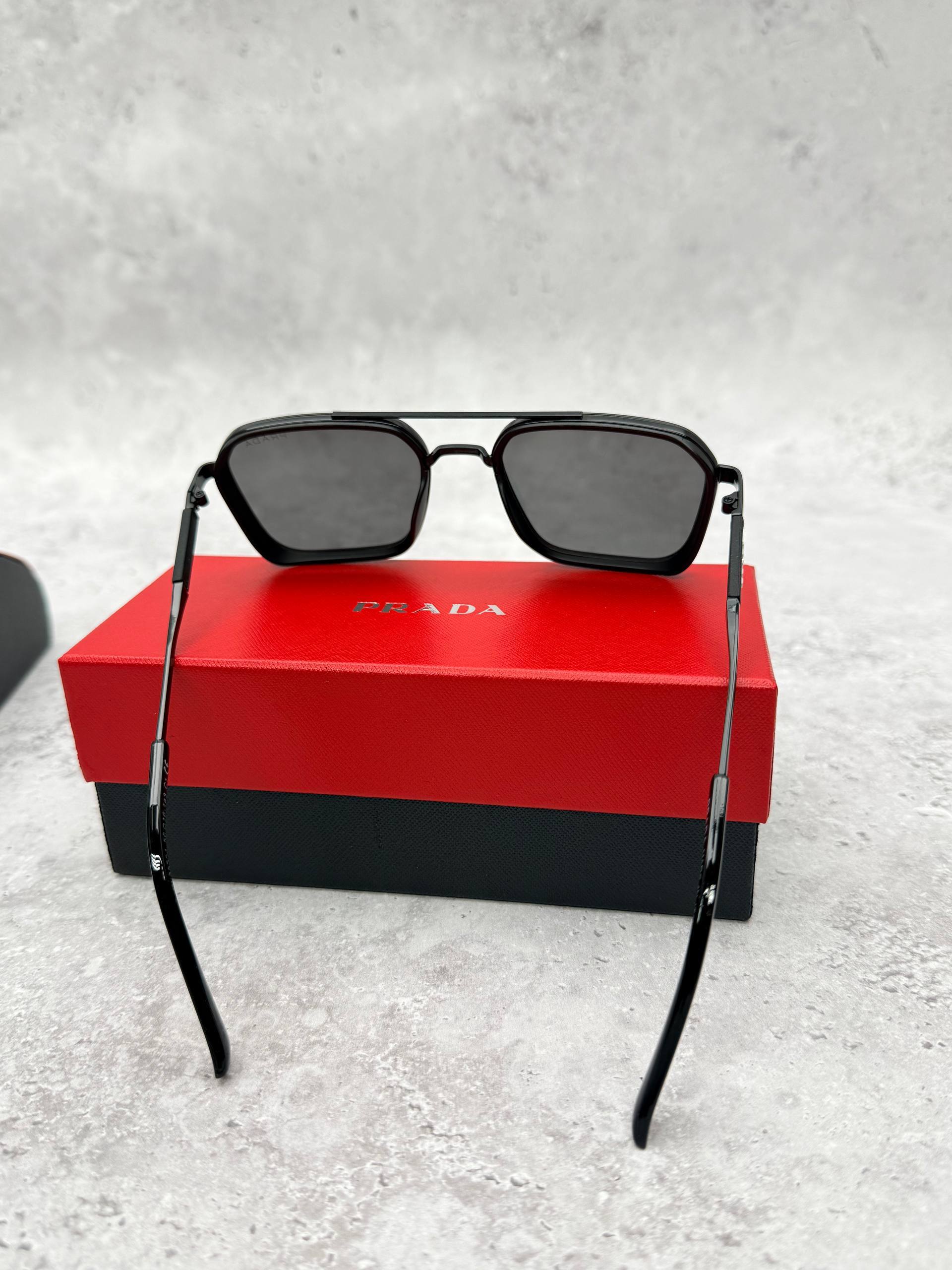 Prada Linea Rossa Men's Matte Square Sunglasses AAA Quality Reps UK