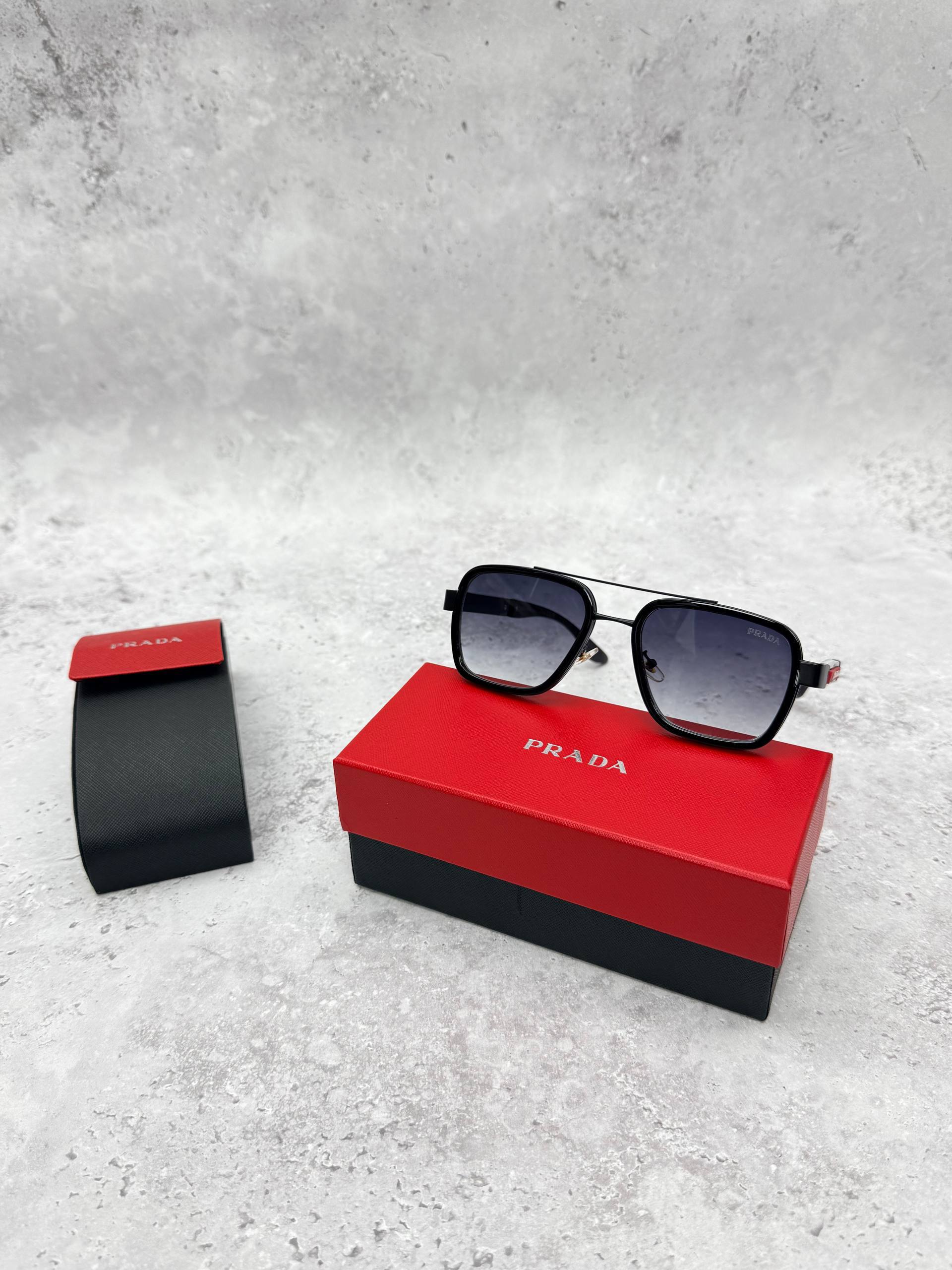 Prada Linea Rossa Men's Matte Square Sunglasses AAA Quality Reps UK