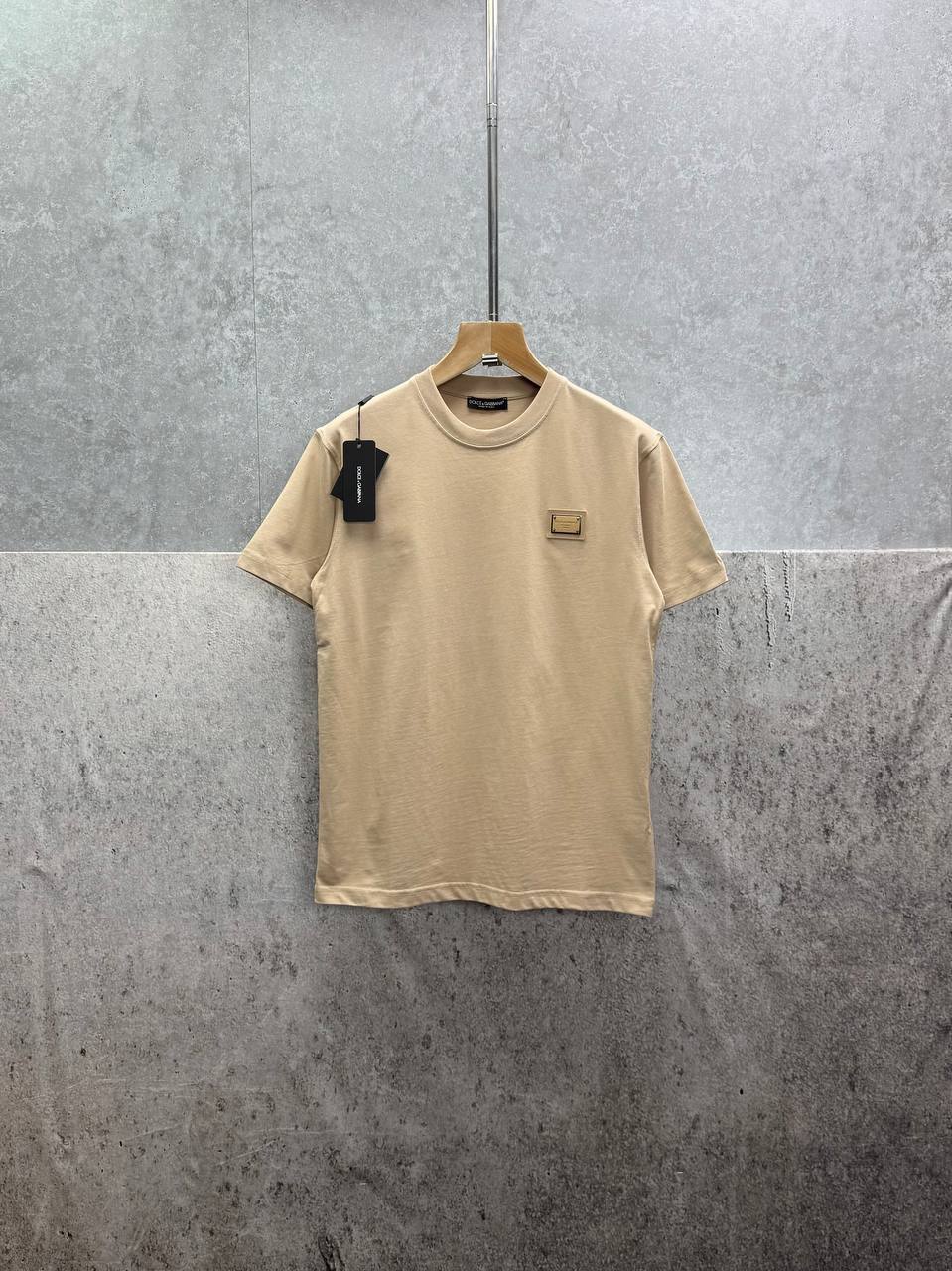 Dolce & Gabbana Men's Plaque Logo T-Shirt AAA Quality Reps UK