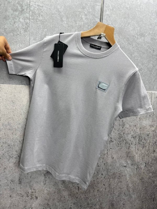 Dolce & Gabbana Men's Plaque Logo T-Shirt AAA Quality Reps UK