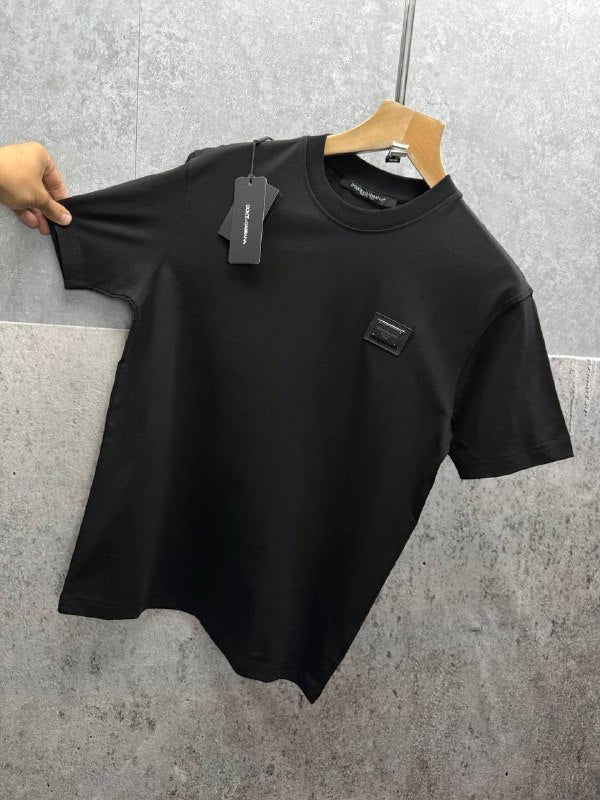 Dolce & Gabbana Men's Plaque Logo T-Shirt AAA Quality Reps UK
