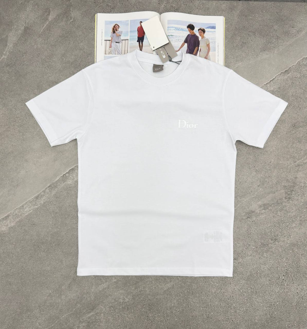 Dior Men's Embroidered Logo T-Shirt AAA Quality Reps UK
