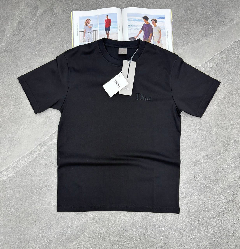 Dior Men's Embroidered Logo T-Shirt AAA Quality Reps UK
