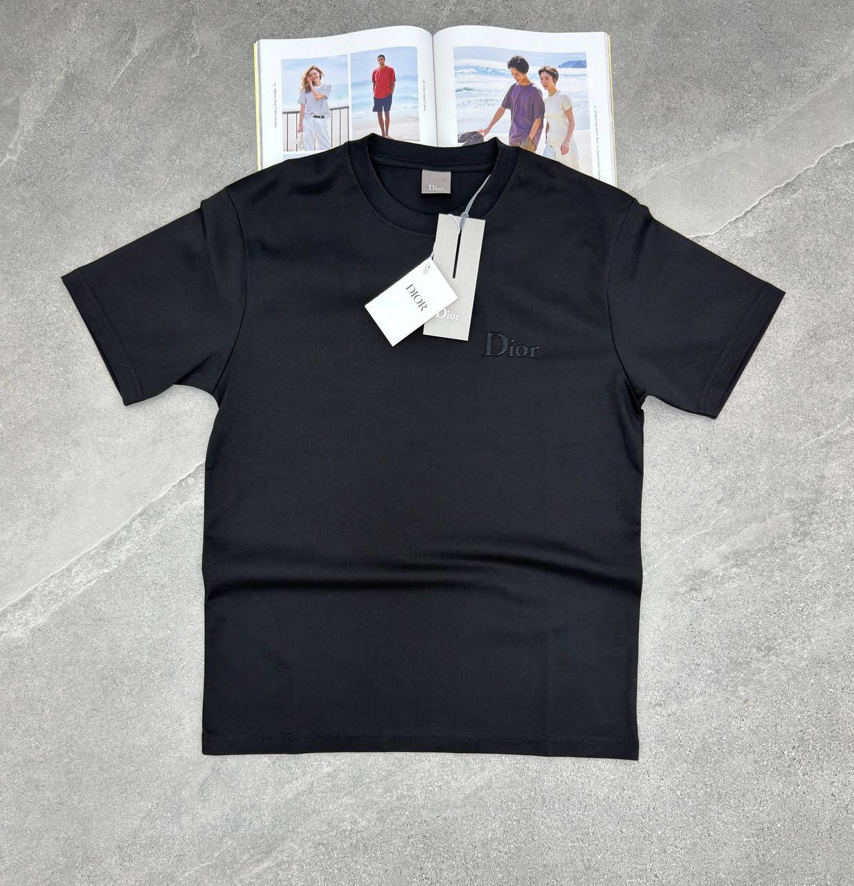 Dior Men's Embroidered Logo T-Shirt AAA Quality Reps UK