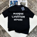 Louis Vuitton Embroidered Marque L. Vuitton Déposée T-Shirt UK Reps AAA+ Quality