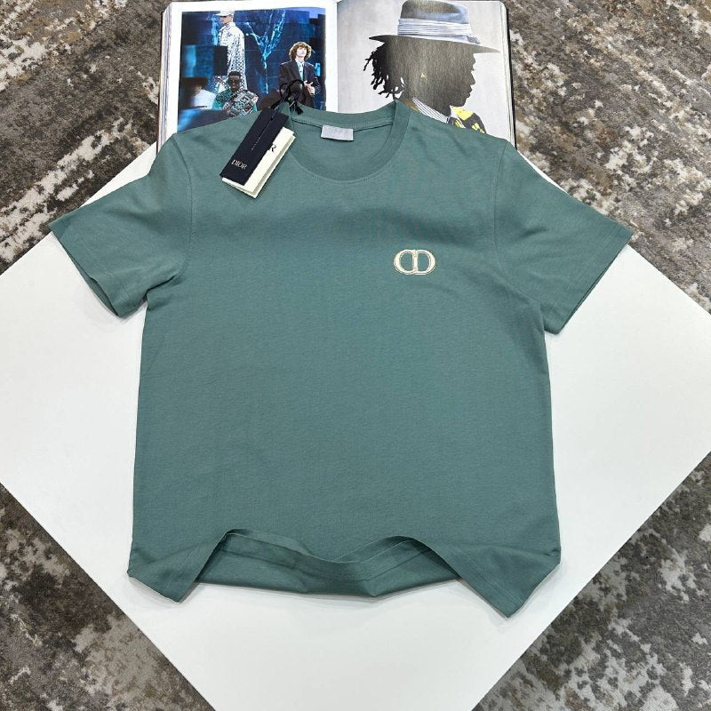 Dior CD Icon Regular Fit Black Cotton Jersey T-Shirt UK Reps AAA+ Quality