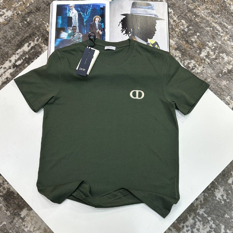 Dior CD Icon Regular Fit Black Cotton Jersey T-Shirt UK Reps AAA+ Quality