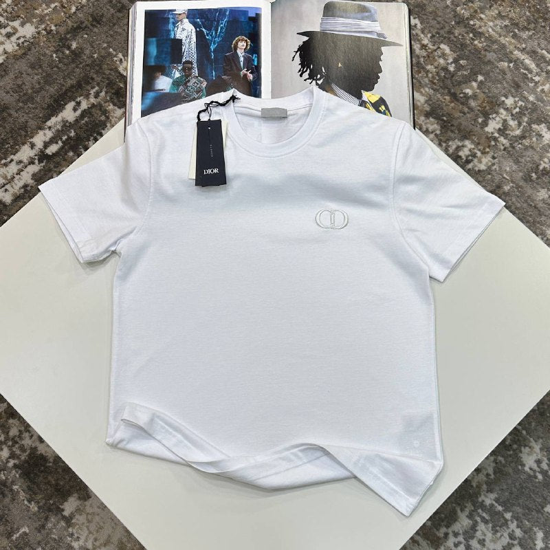 Dior CD Icon Regular Fit Black Cotton Jersey T-Shirt UK Reps AAA+ Quality