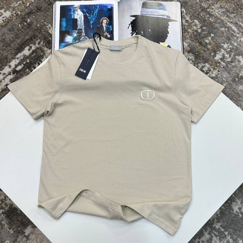 Dior CD Icon Regular Fit Black Cotton Jersey T-Shirt UK Reps AAA+ Quality
