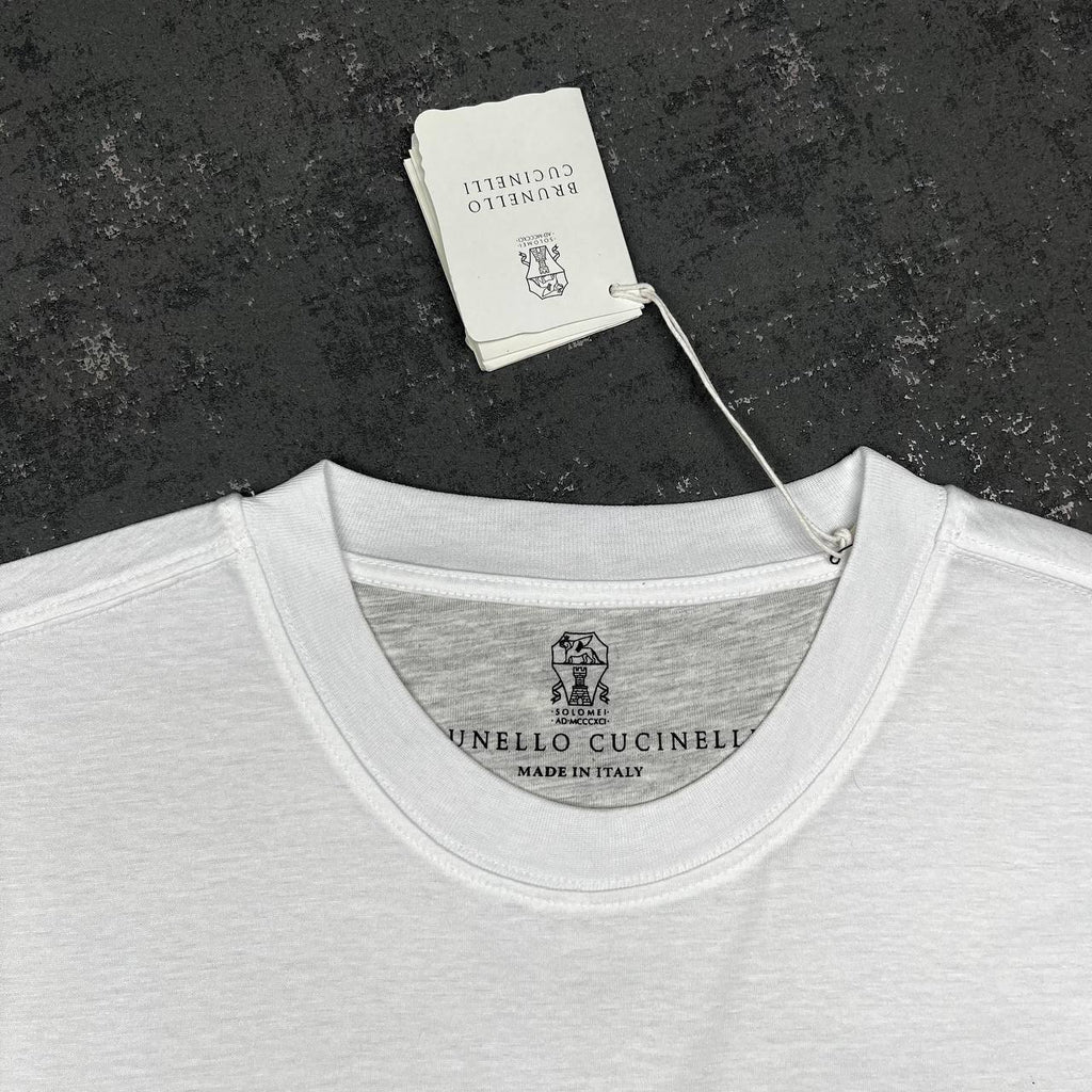 Brunello Cucinelli Cotton Jersey T-Shirt UK Reps AAA Quality