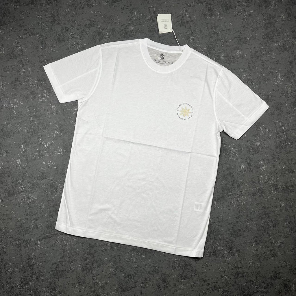 Brunello Cucinelli Cotton Jersey T-Shirt UK Reps AAA Quality