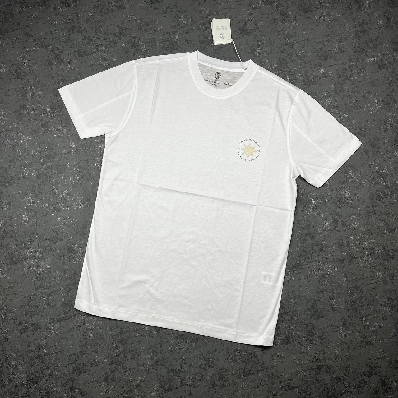 Brunello Cucinelli Cotton Jersey T-Shirt UK Reps AAA Quality