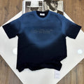 Off-White Logo Print Ombré Effect Cotton T-Shirt UK Reps AAA+ Quality