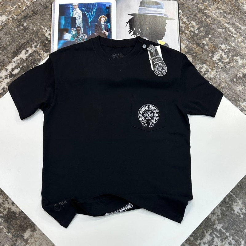 Chrome Hearts Horseshoe Logo Pocket T-Shirt UK Reps AAA+ Quality