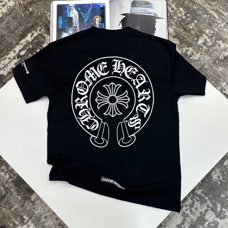 Chrome Hearts Horseshoe Logo Pocket T-Shirt UK Reps AAA+ Quality