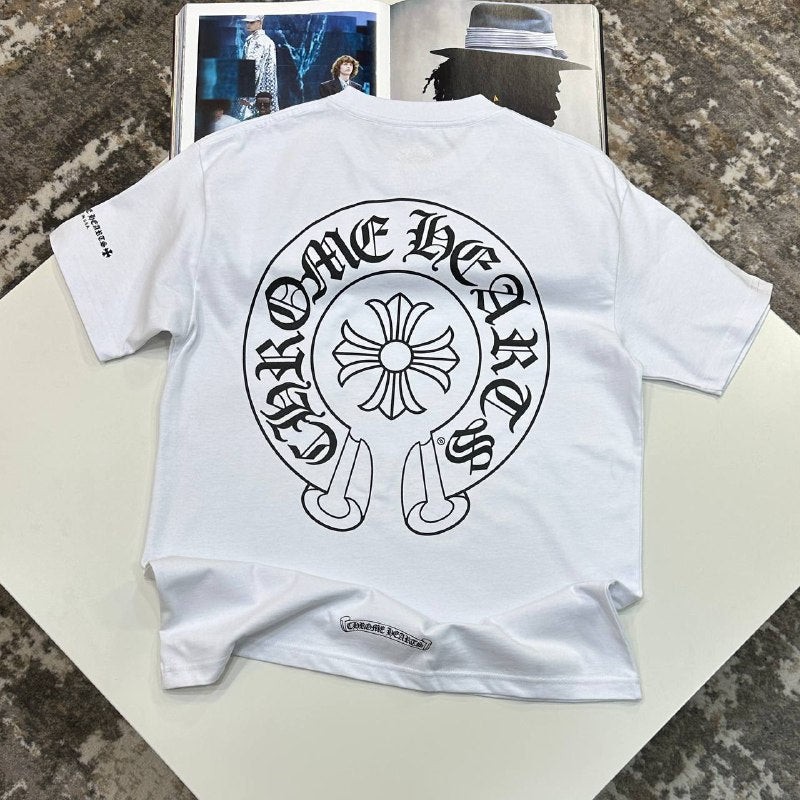 Chrome Hearts Horseshoe Logo Pocket T-Shirt UK Reps AAA+ Quality