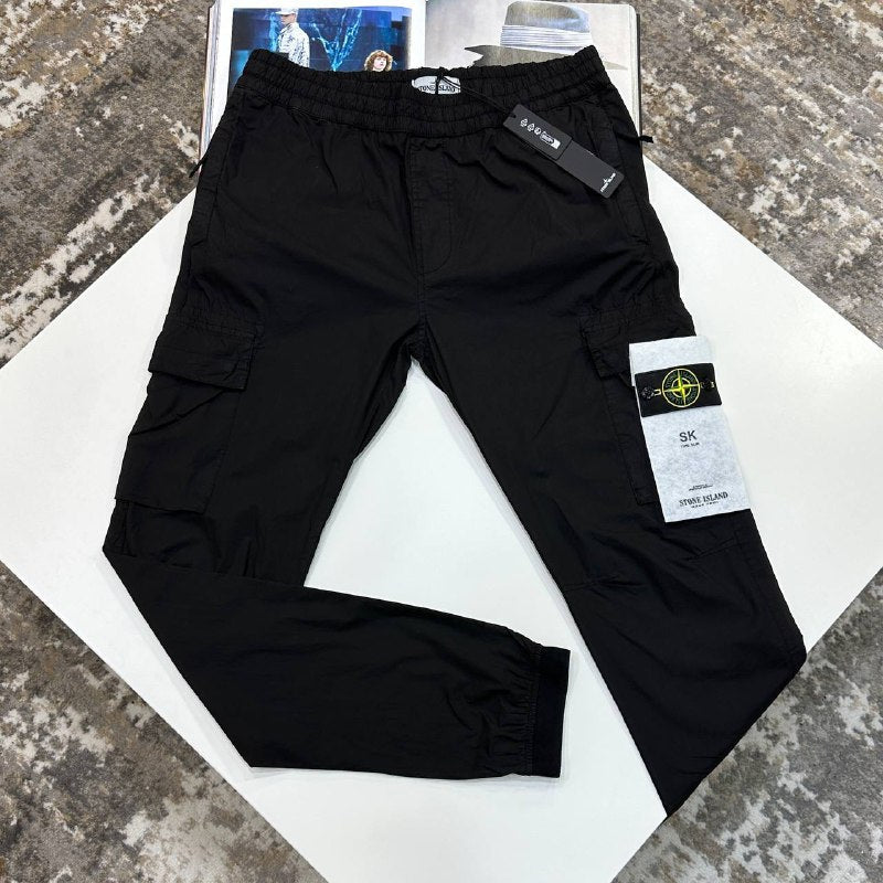 Stone Island Stretch Cotton Tela Cargo Pants UK Reps AAA+ Quality
