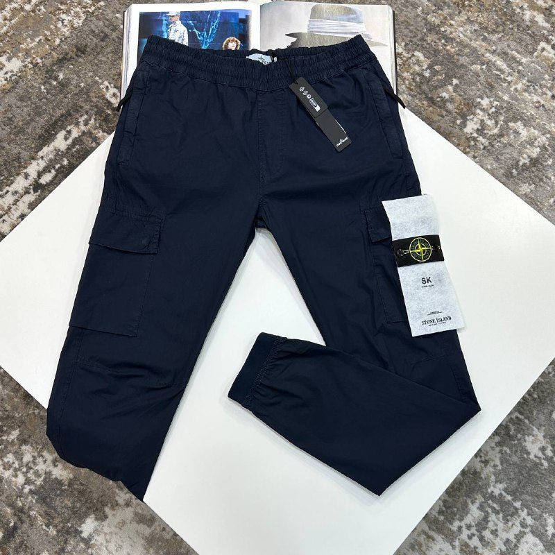 Stone Island Stretch Cotton Tela Cargo Pants UK Reps AAA+ Quality