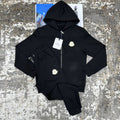 Moncler Logo Patch Hooded Tracksuit Set UK Reps AAA+ Quality