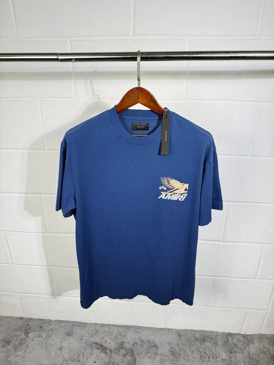 Amiri Vintage Pegasus Oversized Graphic T-Shirt UK Reps AAA Quality