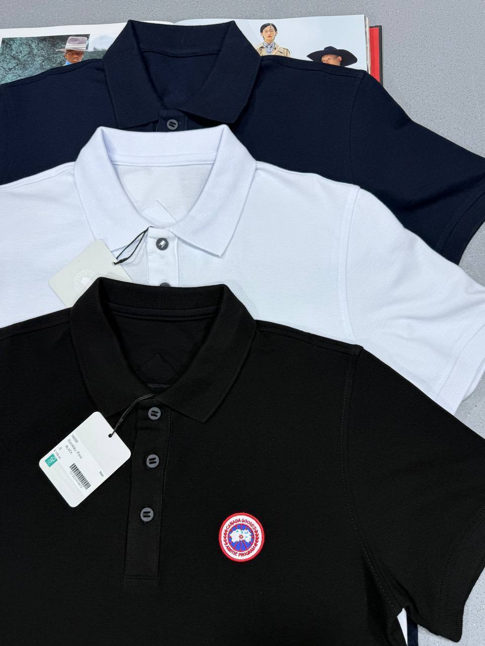 Canada Goose Beckley Cotton Polo Shirt UK Reps AAA Quality