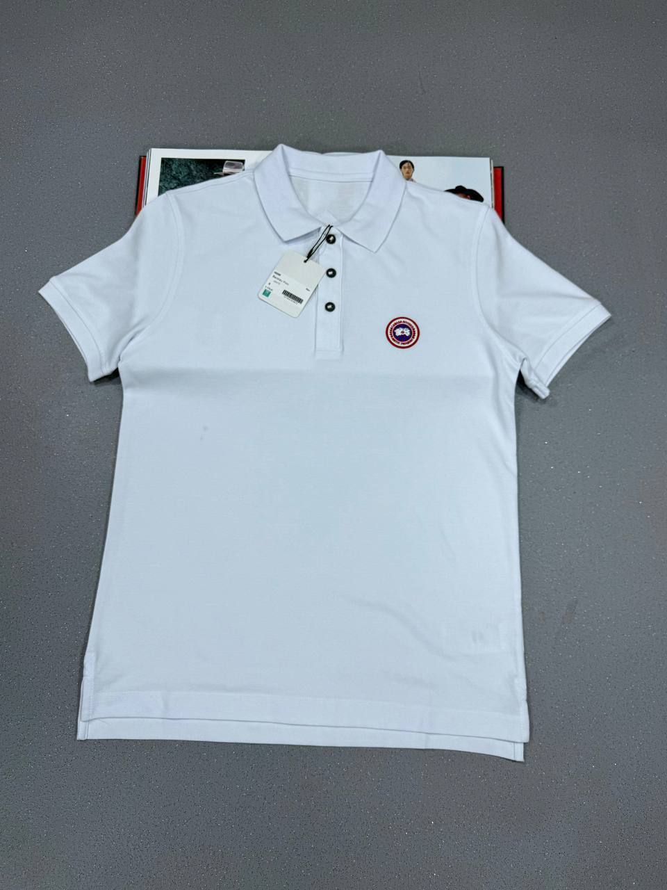 Canada Goose Beckley Cotton Polo Shirt UK Reps AAA Quality
