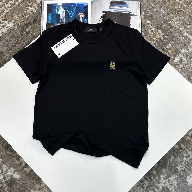 Belstaff Phoenix Patch Logo Cotton Jersey T-Shirt UK Reps AAA+ Quality