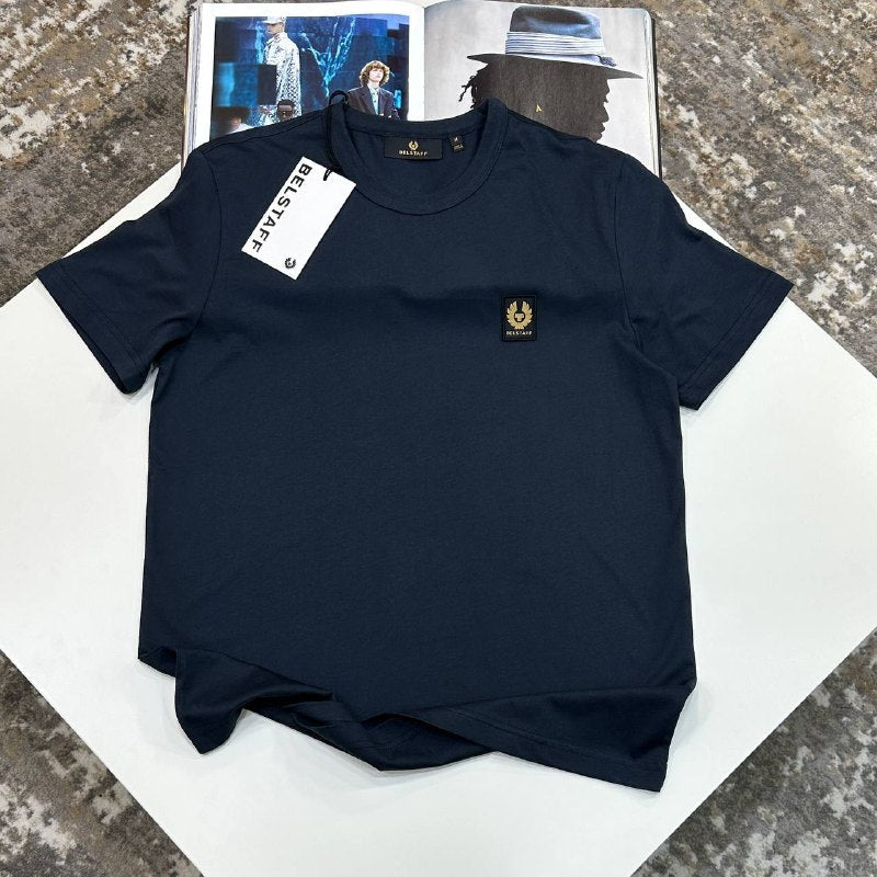 Belstaff Phoenix Patch Logo Cotton Jersey T-Shirt UK Reps AAA+ Quality