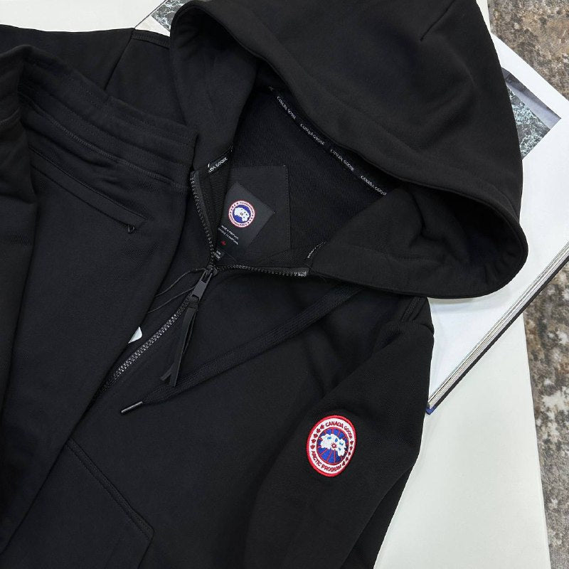 Canada Goose Huron Full-Zip Hoodie & Jogger Set UK Reps AAA+ Quality