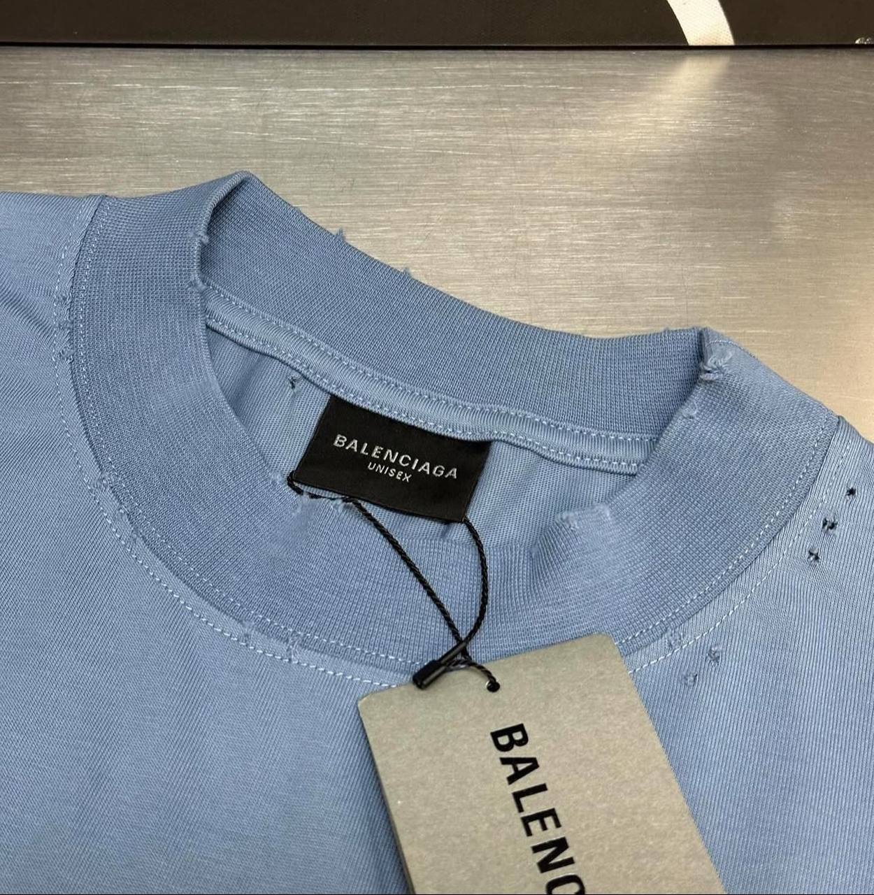 Balenciaga Tape Type Oversized T-Shirt UK Reps AAA Quality