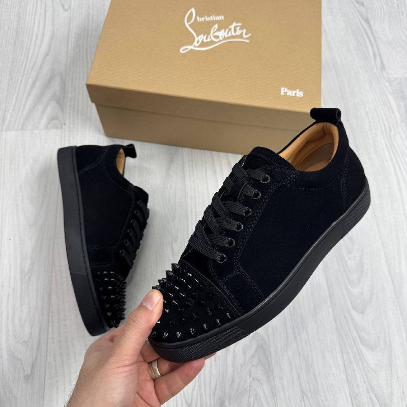 Christian Louboutin Louis Junior Spikes Sneaker Set UK Reps AAA Quality