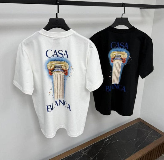 Casablanca "La Colonne" Printed T-Shirt UK Reps AAA Quality