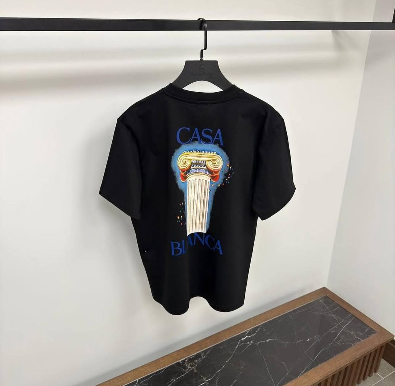 Casablanca "La Colonne" Printed T-Shirt UK Reps AAA Quality