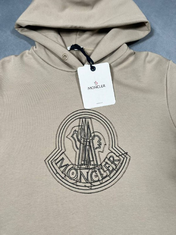 Moncler Logo-Print Cotton Hoodies UK Reps AAA Quality