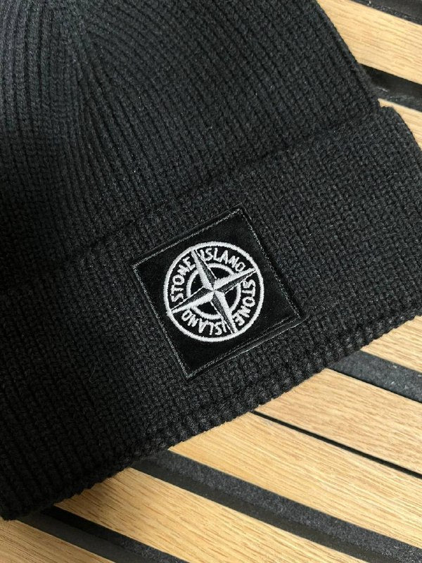 Stone Island Compass Patch Beanies UK Reps AAA Quality
